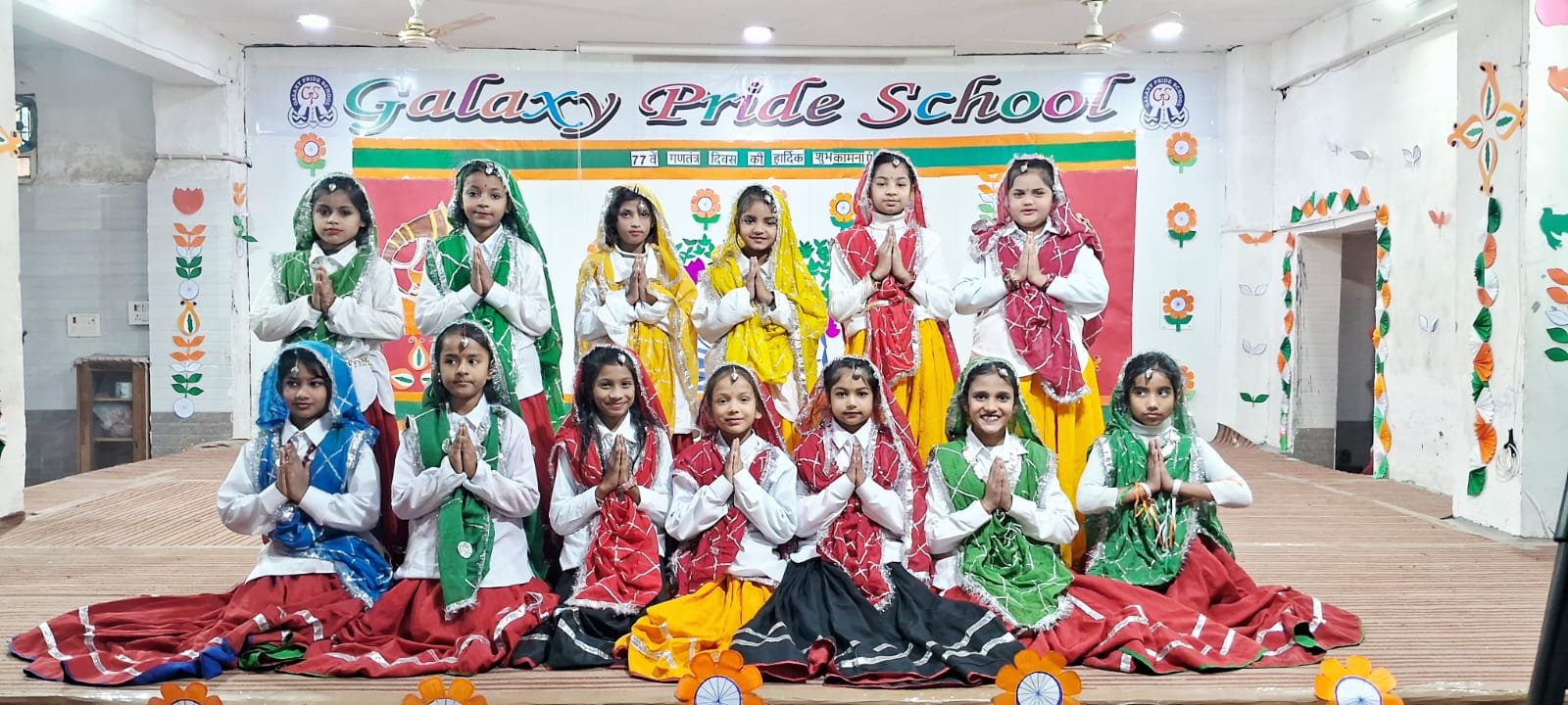 Republic Day at Galaxy Pride School Faridabad