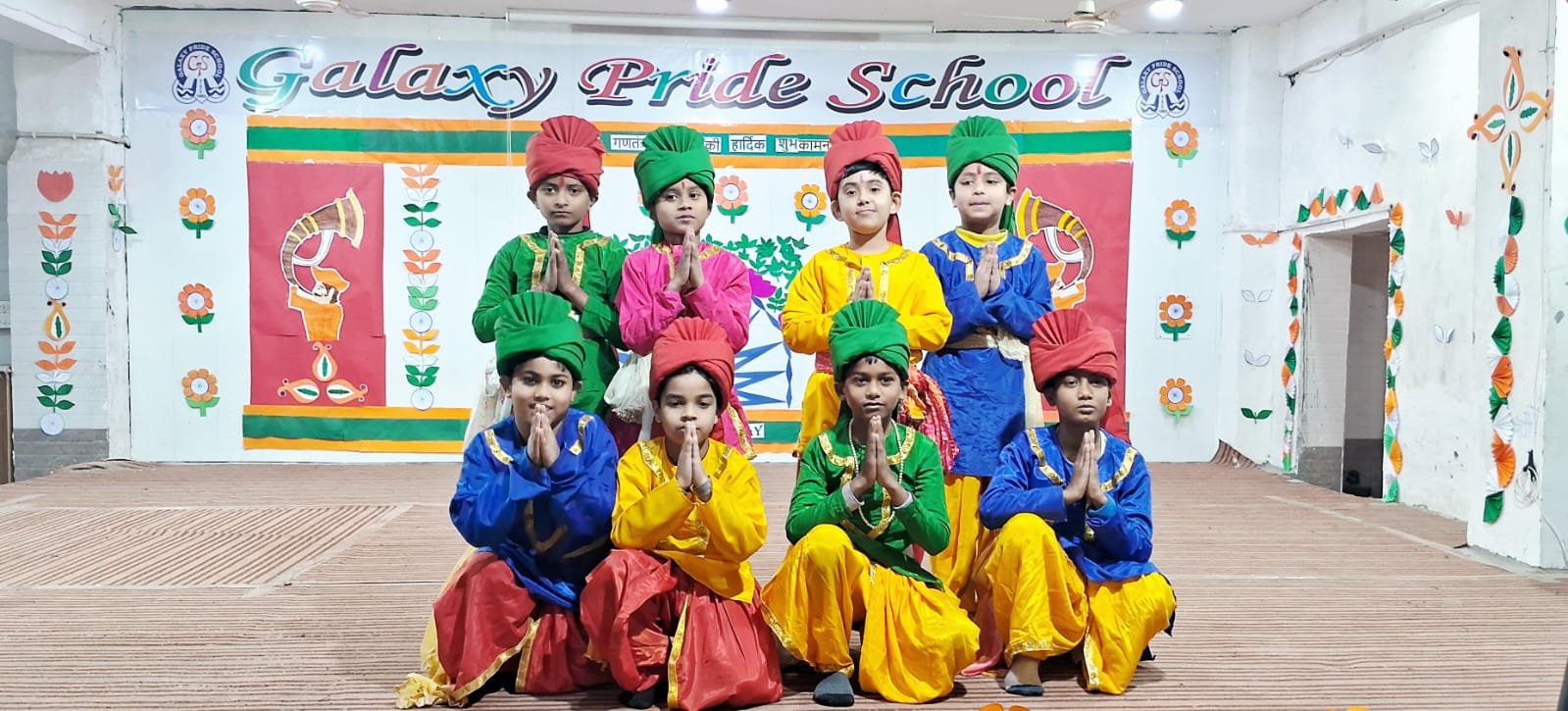 Republic Day at Galaxy Pride School Faridabad