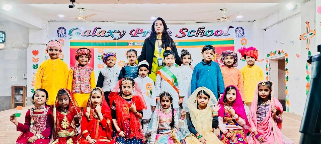 Republic Day at Galaxy Pride School Faridabad