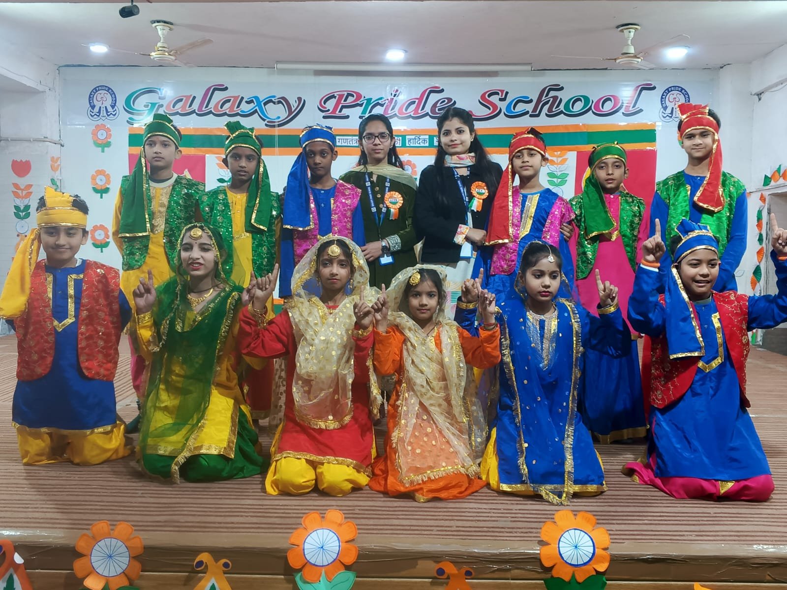 Republic Day at Galaxy Pride School Faridabad